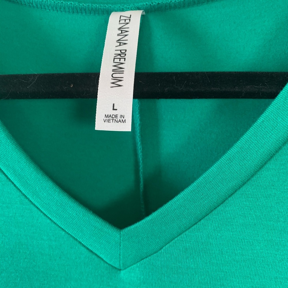 Short sleeve v neck tunic dress